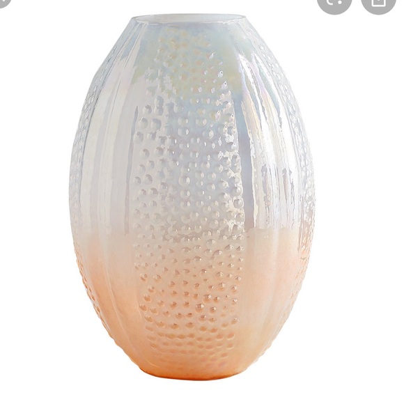 Pier 1 pink luster vase - Picture 2 of 8